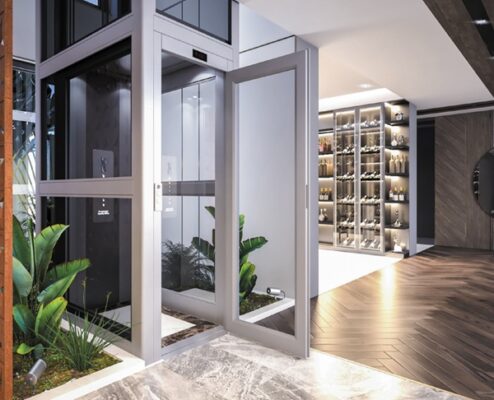 Thang máy gia đình không hố pit