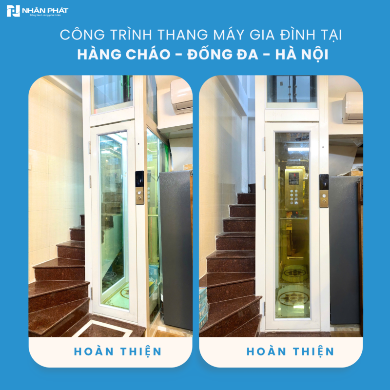thang máy nhân phát - thang máy nhỏ cho mọi căn nhà phố