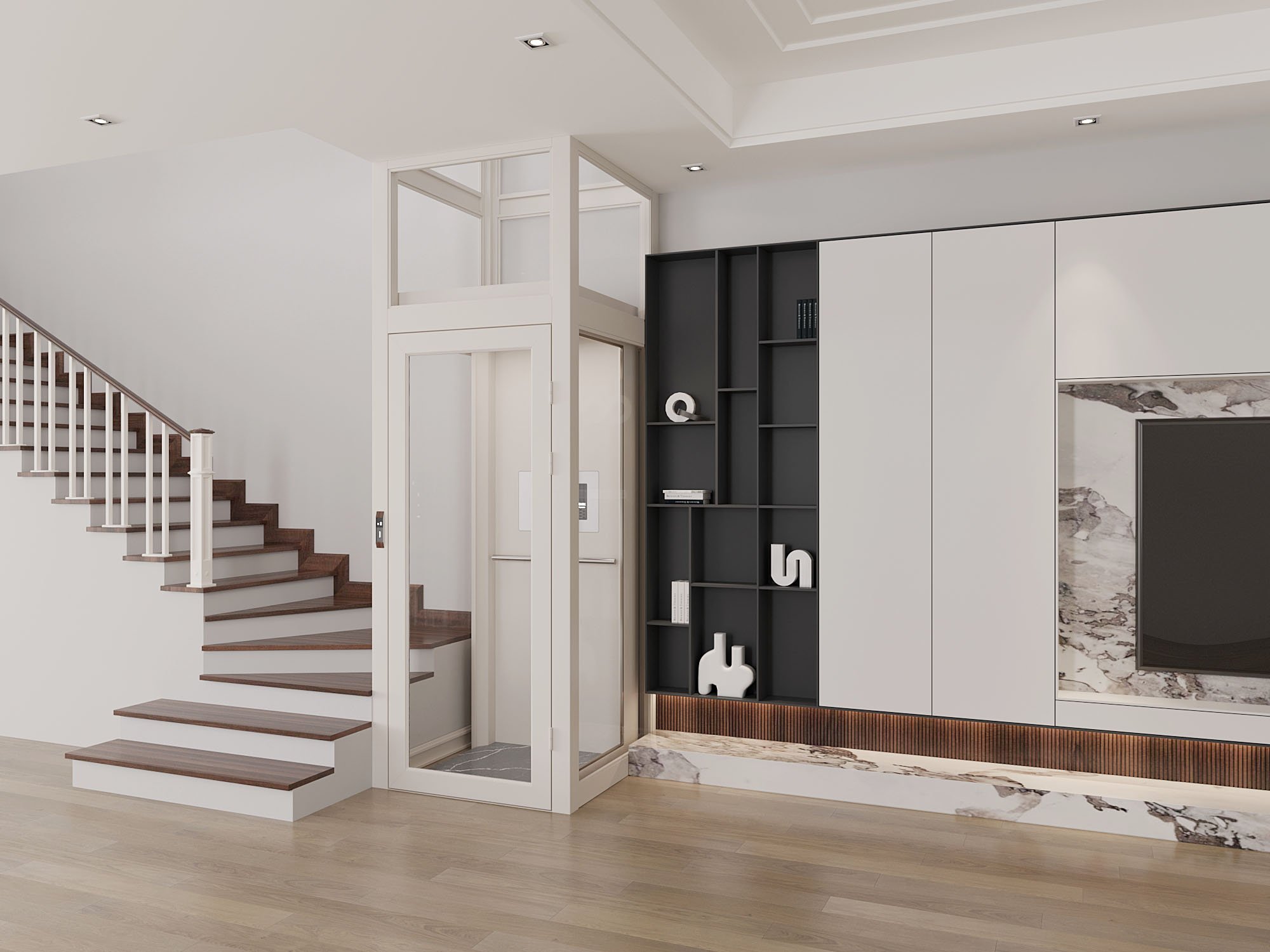 Thang máy gia đình, thang máy mini, thang máy nhân phát