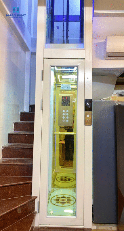 Thiet ke chua co ten 51 Nhà dưới 30m2 có lắp được thang máy không?