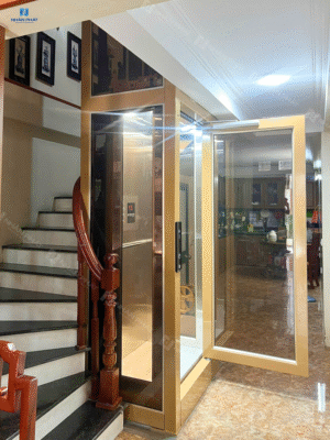 155 Giếng trời hẹp có lắp được thang máy không